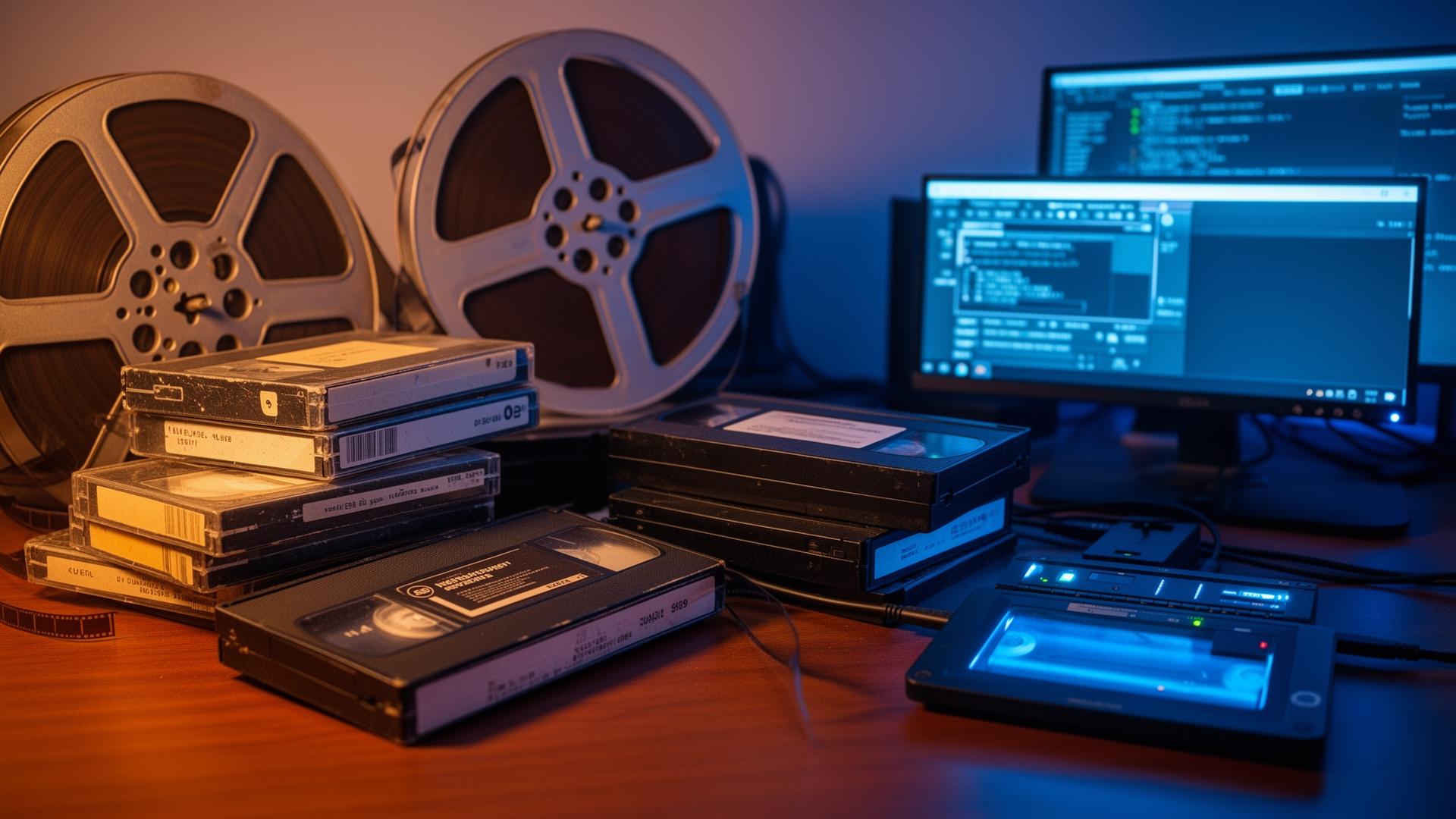 How to Digitize Old VHS Tapes, Film Reels, and Legacy Media Before It's Too Late